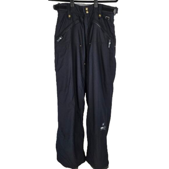 Ride Snowboards Black Ski Snow Cell 5 Series 28 x 28 Unisex Waterproof Pants - Picture 1 of 13